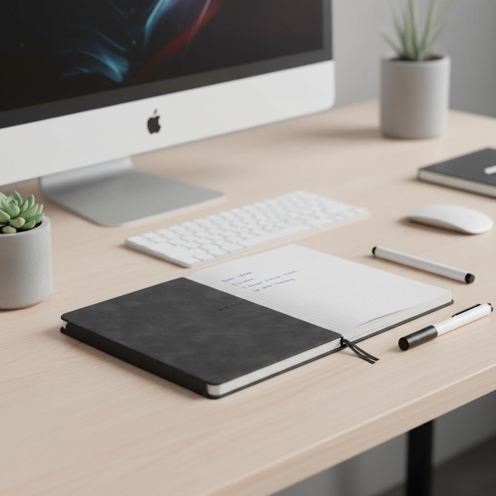 QuickEcoTools™ Smart Reusable Notebook (A5) – Write. Erase. Reuse 500+ Times